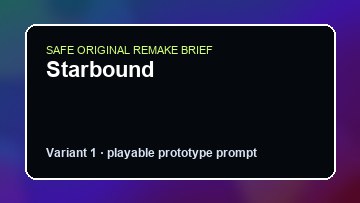 Starbound Park Beyond Custom Game Builder preview