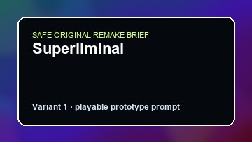 Superliminal original superliminal custom game reference artwork 1