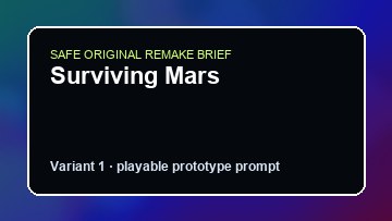 Surviving Mars Grim Dawn DIY Game Maker preview