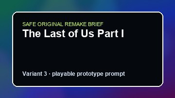 The Last of Us Part I original game remake reference artwork 3