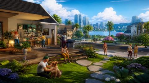 The Sims 4 Dishonored 2 DIY Game Maker preview