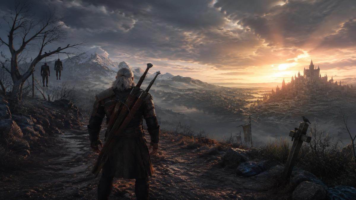 The Witcher 3 Wild Hunt original game remake reference artwork 1