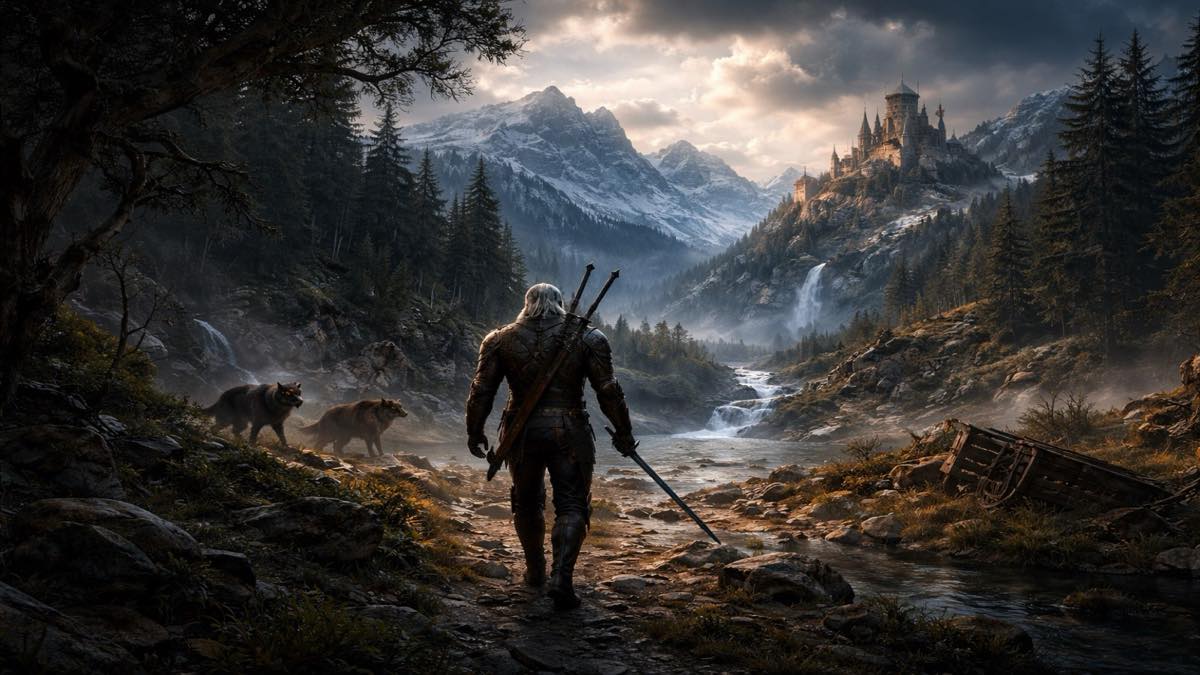 The Witcher 3 Wild Hunt original game remake reference artwork 3