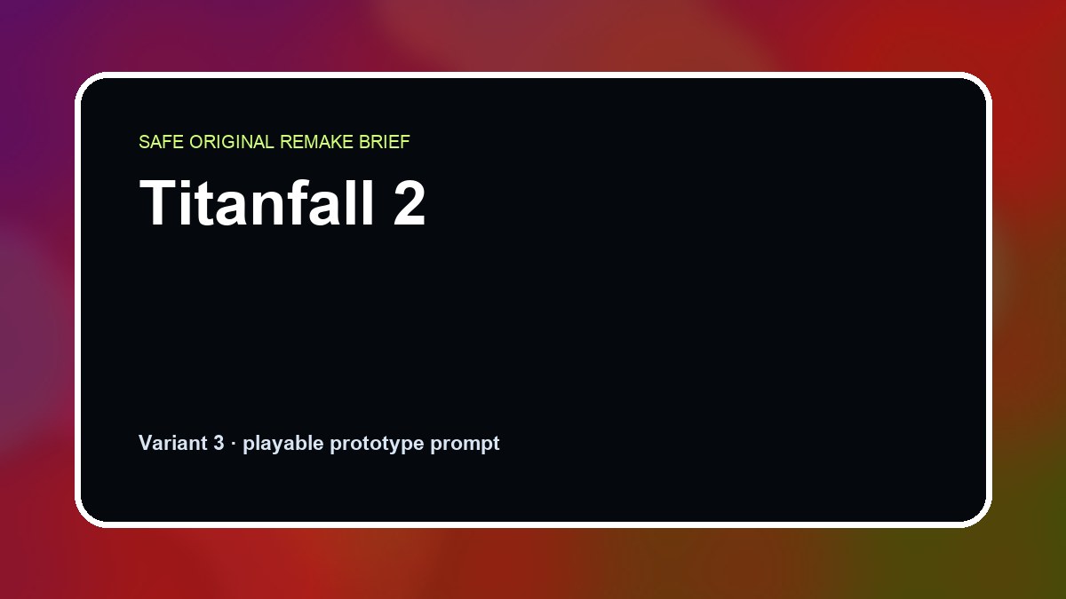 Titanfall 2 original titanfall 2 diy game reference artwork 3