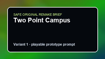 Two Point Campus Train Sim World 4 Custom Game Builder preview