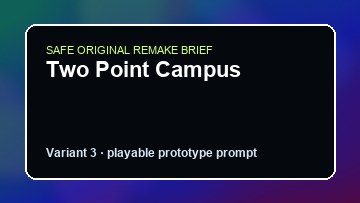 Two Point Campus original two point campus diy game reference artwork 3