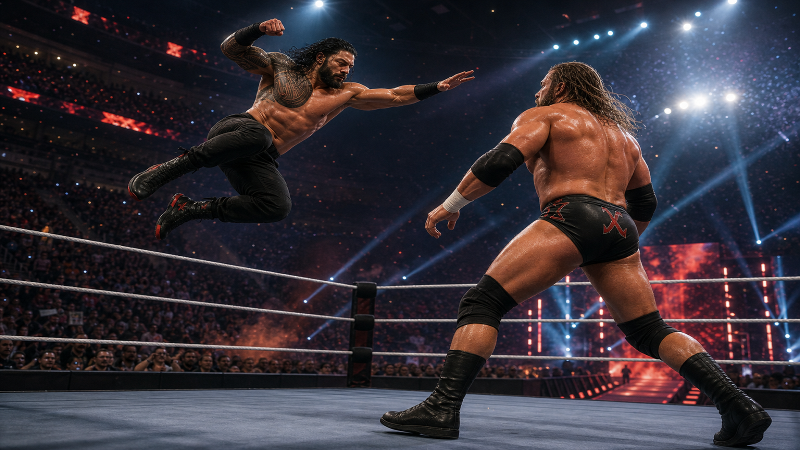 WWE 2K24 original wwe 2k24 custom game reference artwork 1
