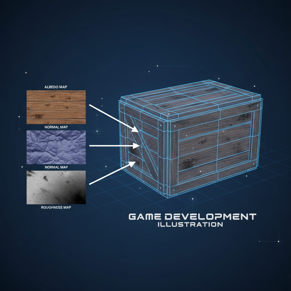 Texture application workflow diagram