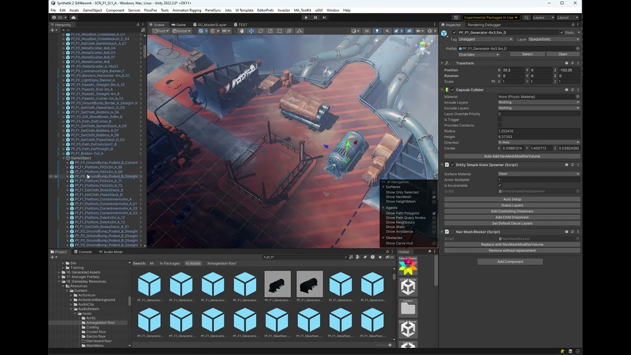 Unity game engine integration