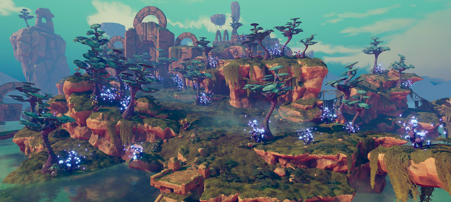 3D RPG game environment