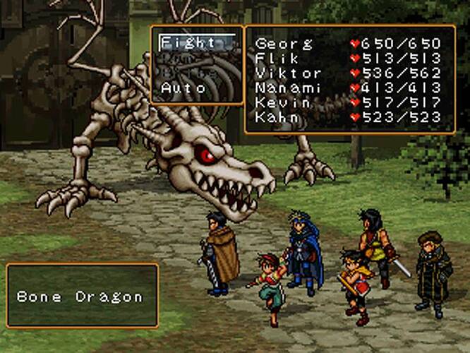 turn-based rpg battle
