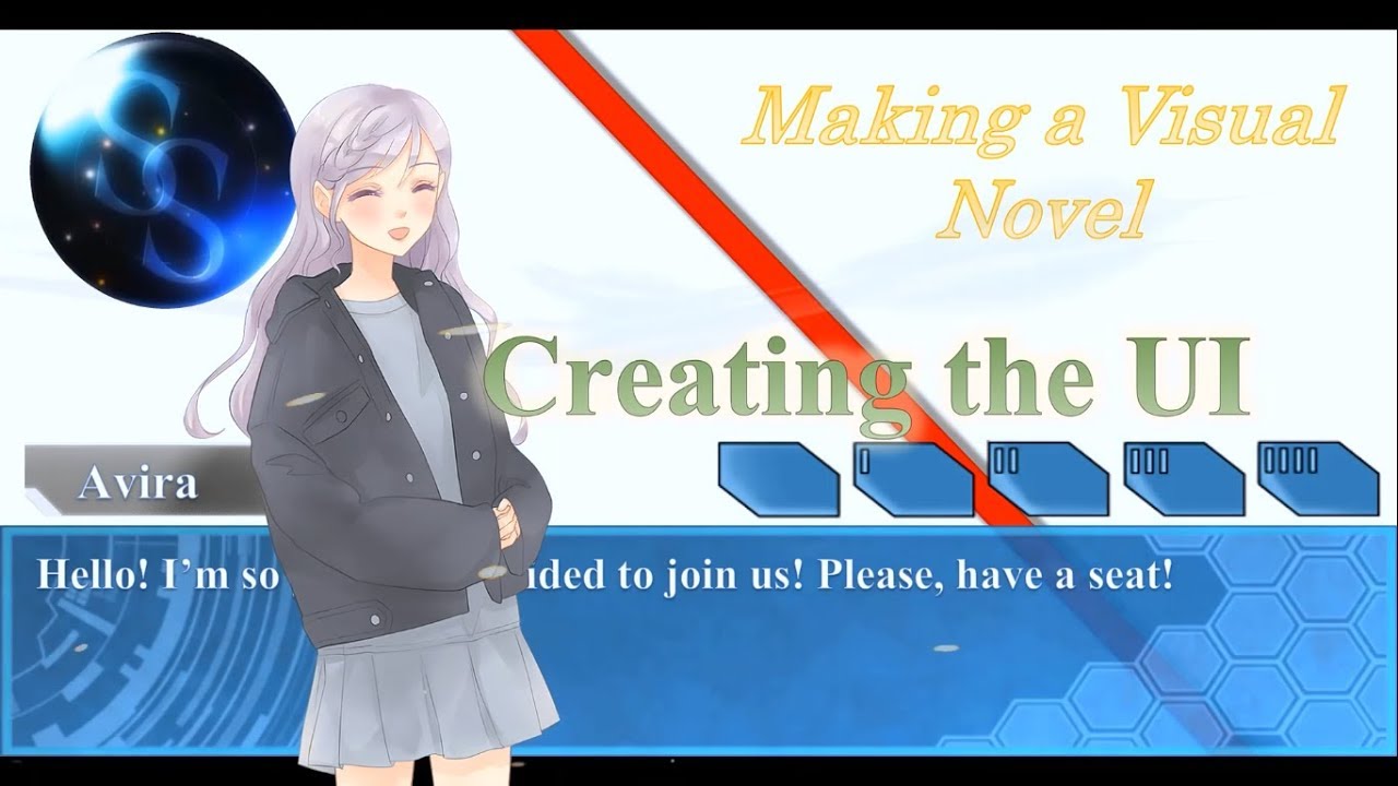 romantic visual novel character