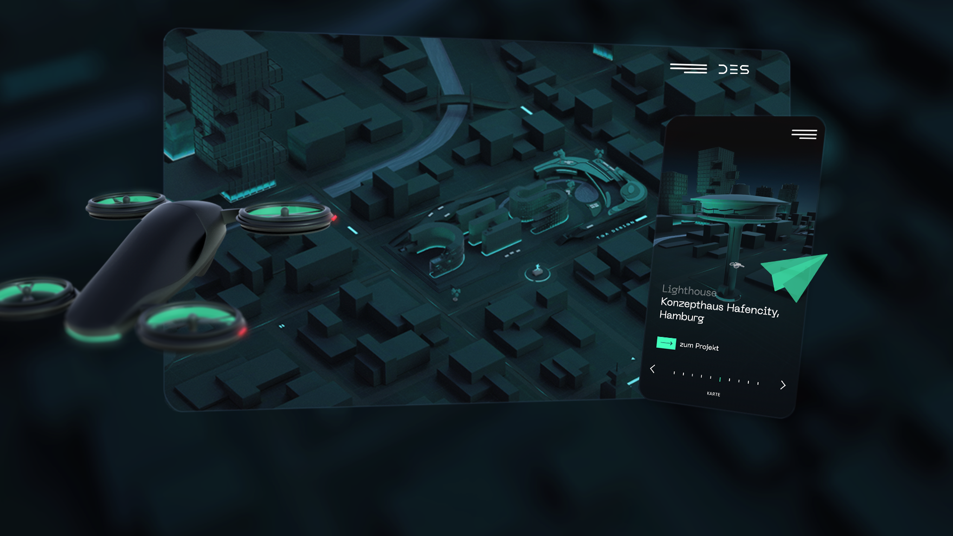 3D Interactive Portfolio Website with WebGL