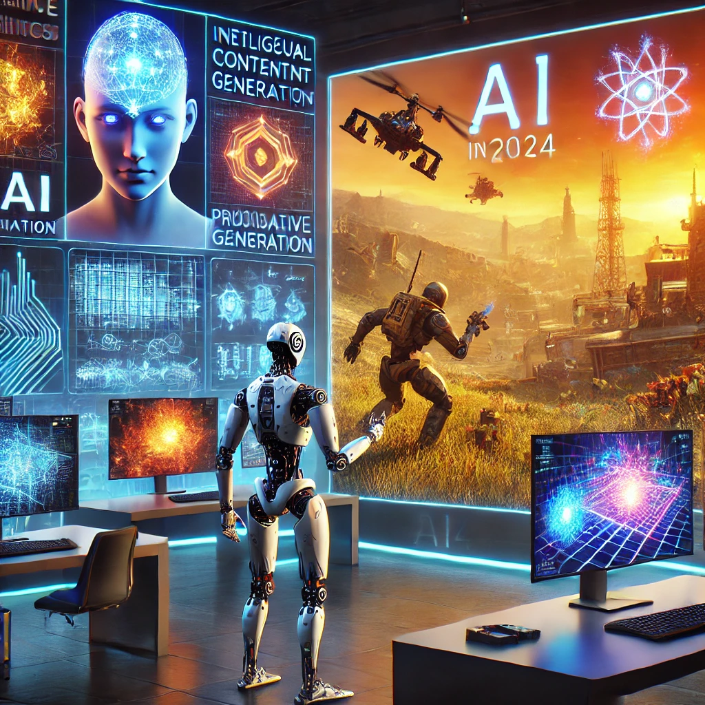 Game development AI tools interface