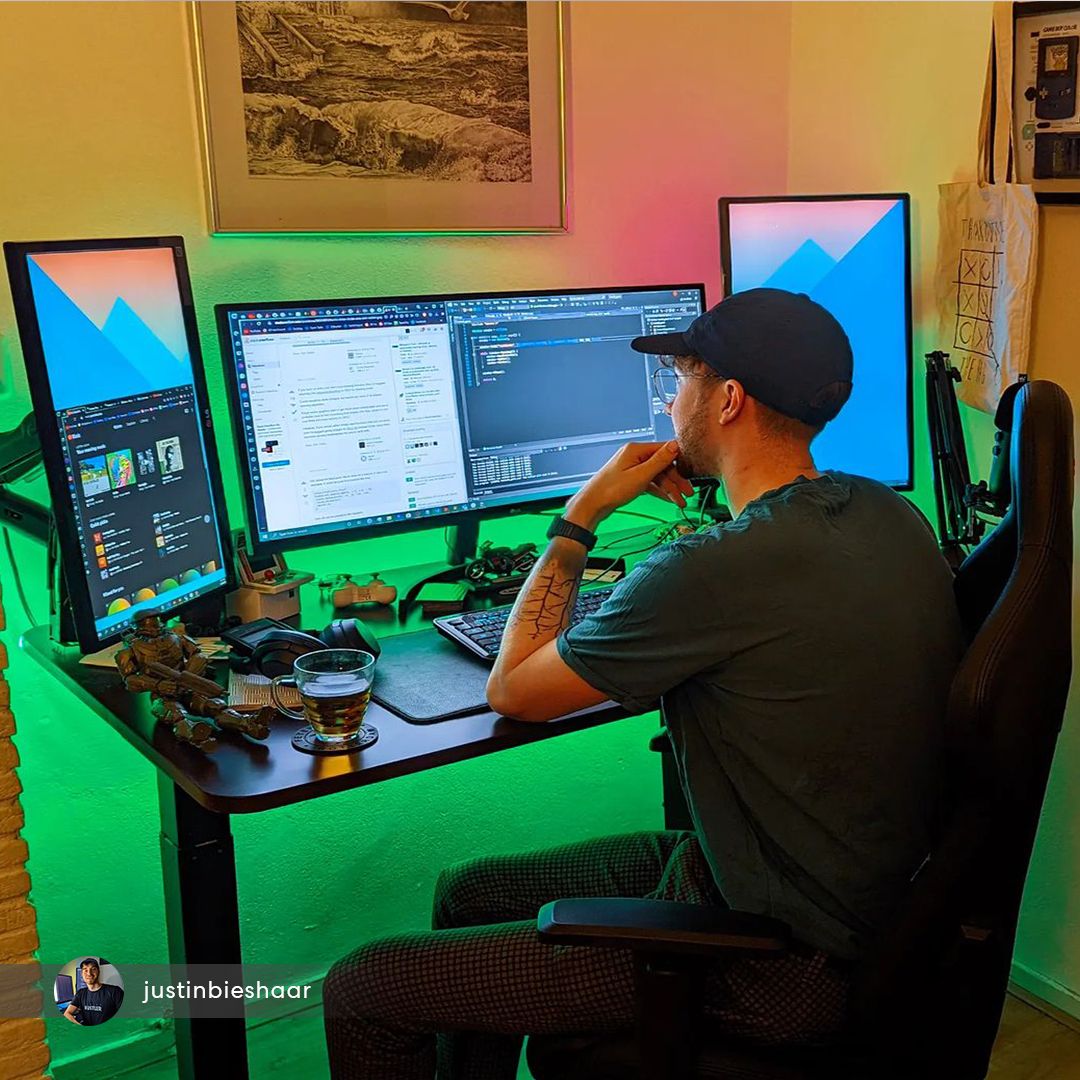 Game development workspace