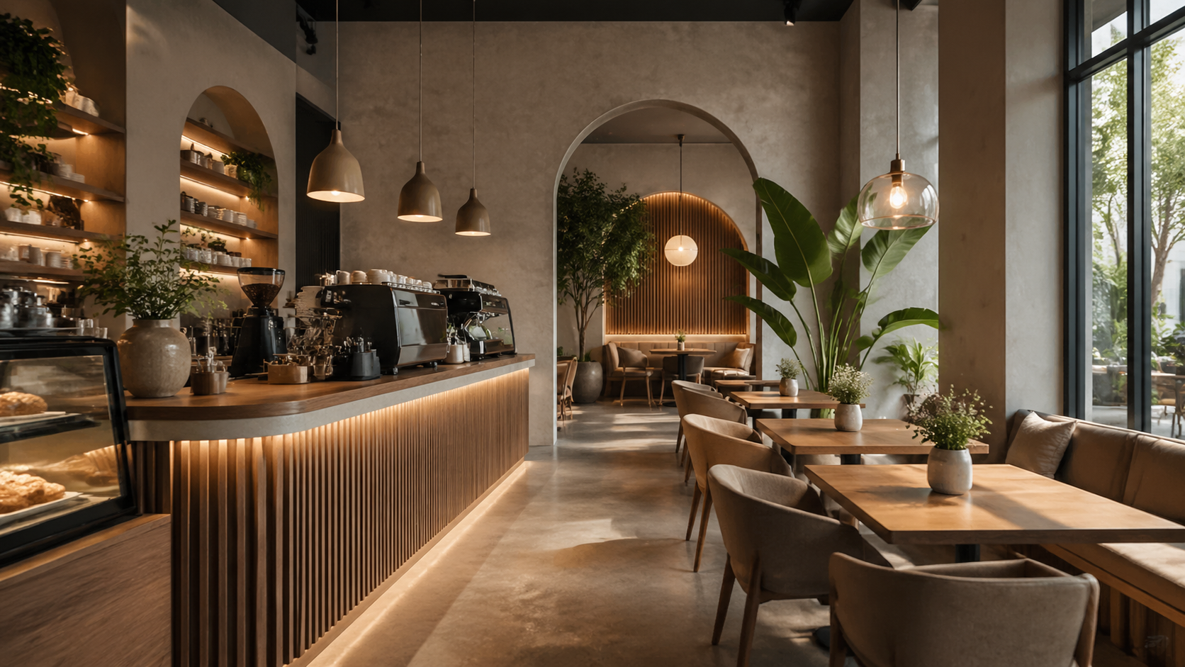 Best AI Aesthetic Coffee Shop Interiors Generator: Create Stunning Aesthetic Coffee Shop Interiors in Seconds example 1