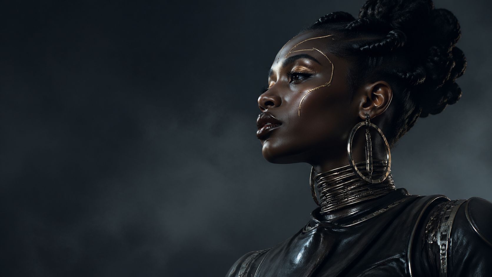 Best AI Afrofuturism Portrait Art Generator: Create Stunning Afrofuturism Portrait Art in Seconds example 3