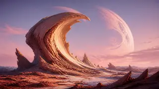 Best AI Alien Planet Landscape Art Generator: Create Stunning Alien Planet Landscape Art in Seconds example 2