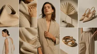 Best AI Beige Minimalist Fashion Grids Generator: Create Stunning Beige Minimalist Fashion Grids in Seconds example 2