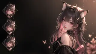 Best AI Cute Cat Ear Kemonomimi Avatars Generator: Create Stunning Cute Cat Ear Kemonomimi Avatars in Seconds visual example 3
