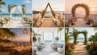 Best AI Destination Beach Wedding Themes Generator: Create Stunning Destination Beach Wedding Themes in Seconds example 1