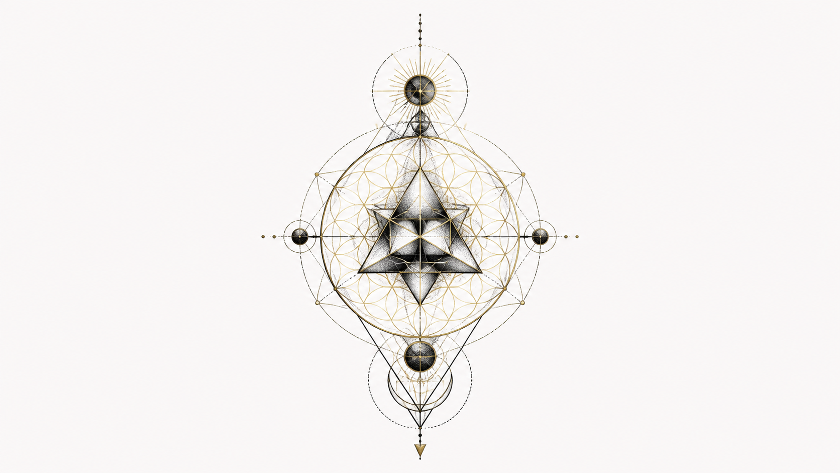 Best AI Geometric Sacred Geometry Tattoos Generator: Create Stunning Geometric Sacred Geometry Tattoos in Seconds example 2