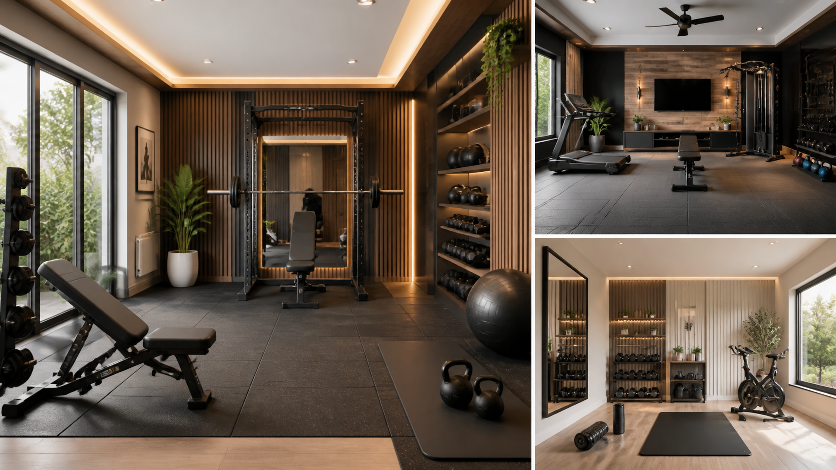 Best AI Home Gym Design Ideas Generator: Create Stunning Home Gym Design Ideas in Seconds example 1
