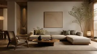 Best AI Japandi Serene Living Rooms Generator: Create Stunning Japandi Serene Living Rooms in Seconds example 3