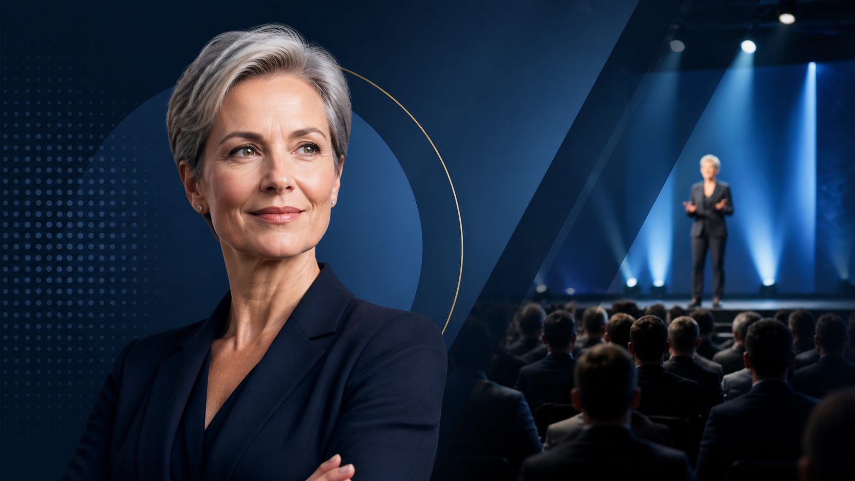 Best AI Keynote Speaker Profile Visuals Generator: Create Stunning Keynote Speaker Profile Visuals in Seconds visual example 1
