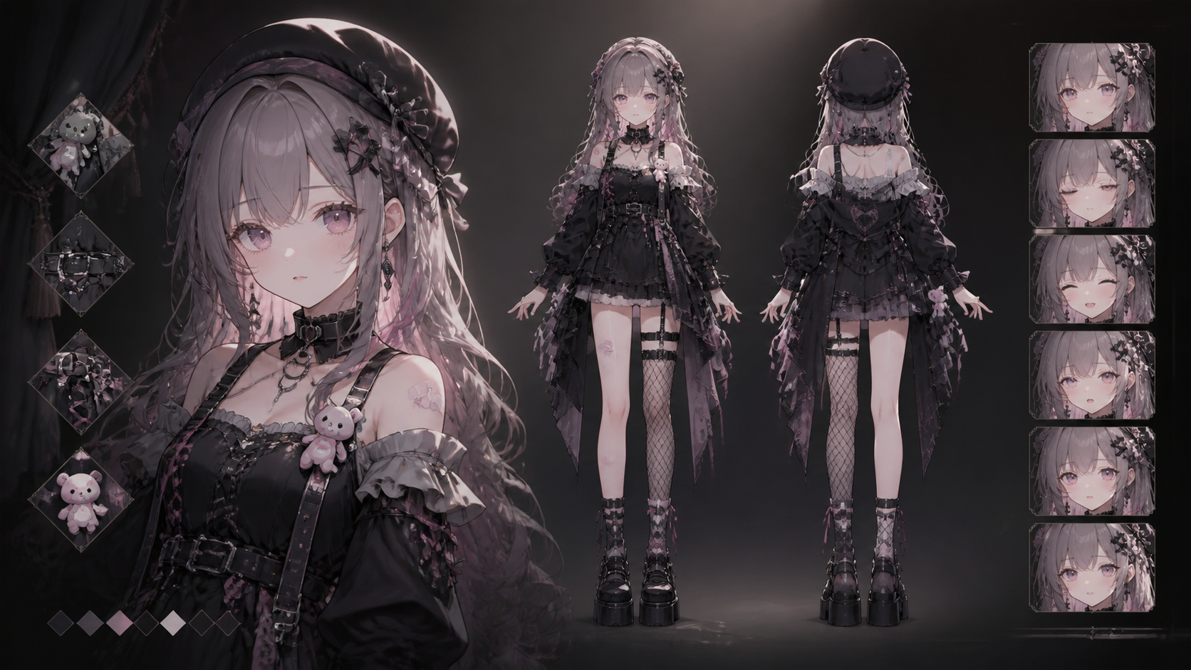 Best AI Live2D Base Character Design Generator: Create Stunning Live2D Base Character Design in Seconds visual example 3