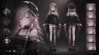 Best AI Live2D Base Character Design Generator: Create Stunning Live2D Base Character Design in Seconds visual example 3