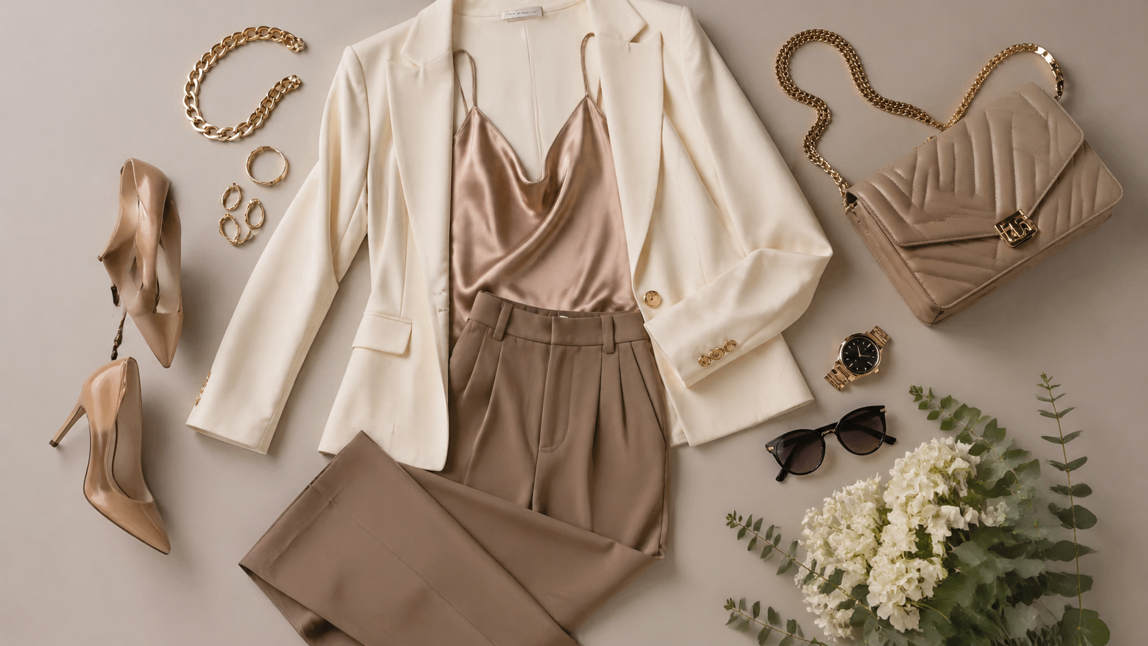Best AI Luxury Closet Outfit Flatlays Generator: Create Stunning Luxury Closet Outfit Flatlays in Seconds example 1