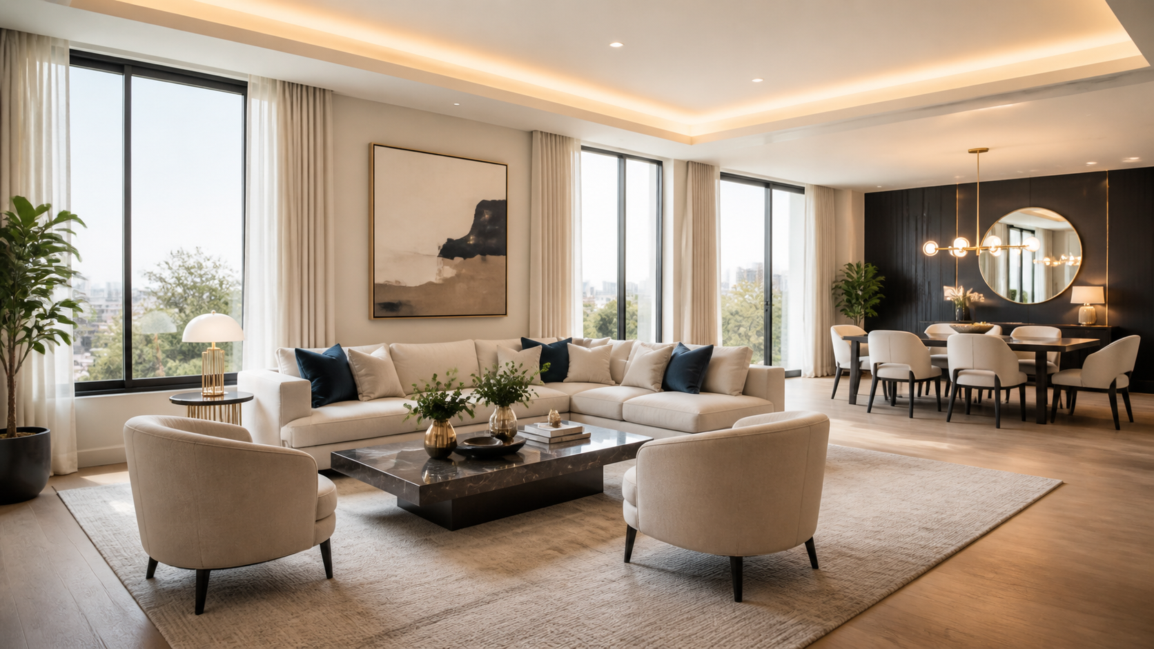 Best AI Luxury Staging for Empty Rooms Generator: Create Stunning Luxury Staging for Empty Rooms in Seconds example 1