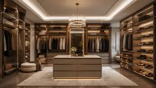 Best AI Luxury Walk In Closet Designs Generator: Create Stunning Luxury Walk In Closet Designs in Seconds example 1
