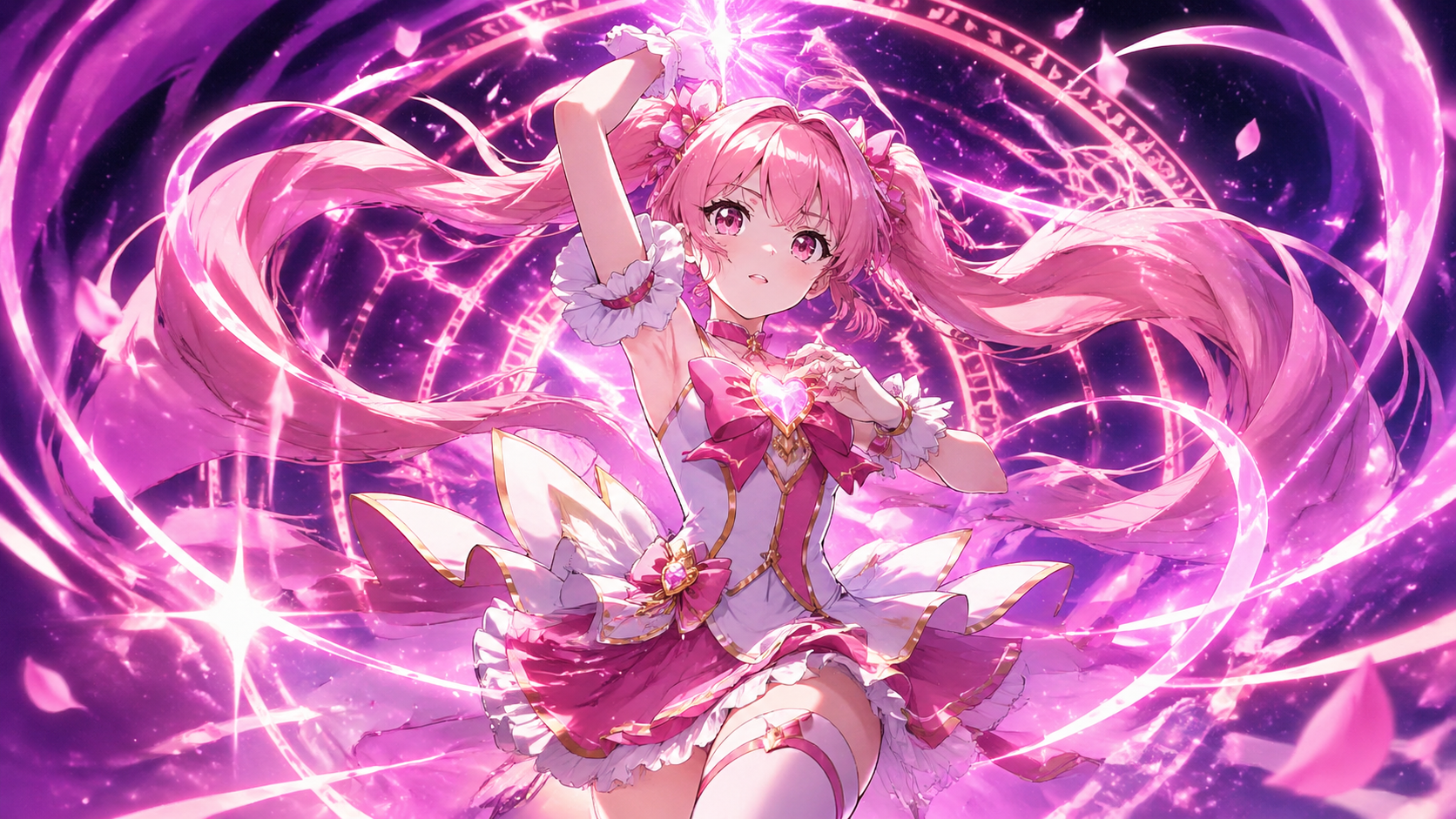 Best AI Magical Girl Transformation Art Generator: Create Stunning Magical Girl Transformation Art in Seconds example 1
