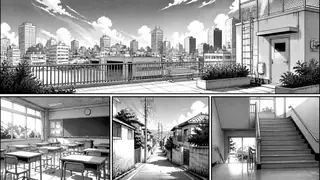 Best AI Manga Panel Backgrounds Generator: Create Stunning Manga Panel Backgrounds in Seconds example 1
