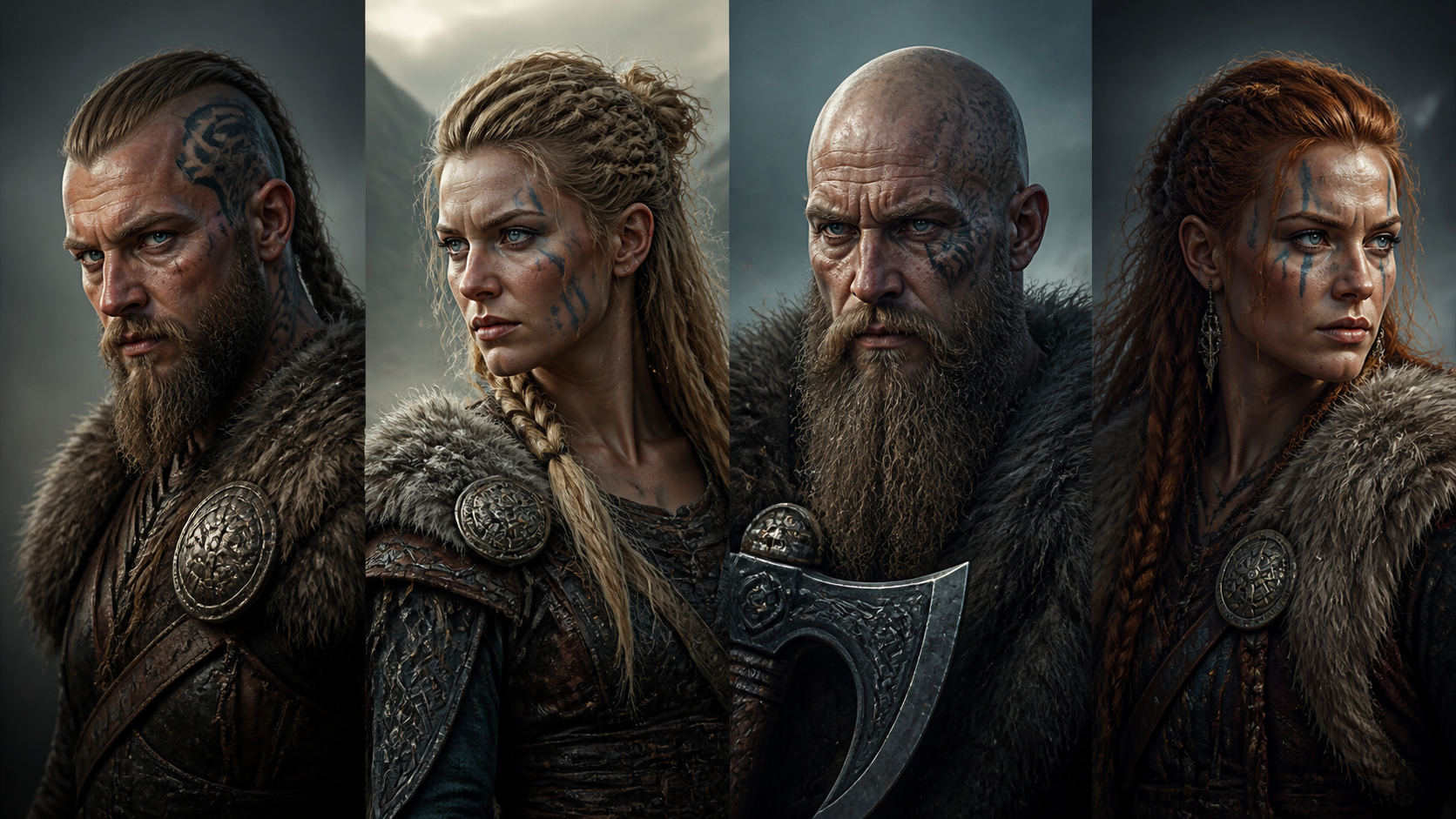 Best AI Norse Viking Warrior Portraits Generator: Create Stunning Norse Viking Warrior Portraits in Seconds example 1