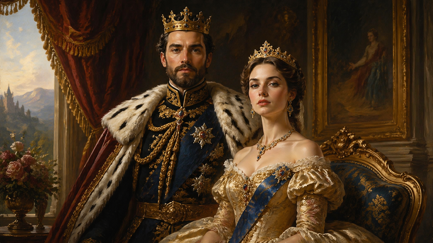 Best AI Oil Painting Royal Portraits Generator: Create Stunning Oil Painting Royal Portraits in Seconds example 1