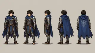 pixel art character AI image example 2