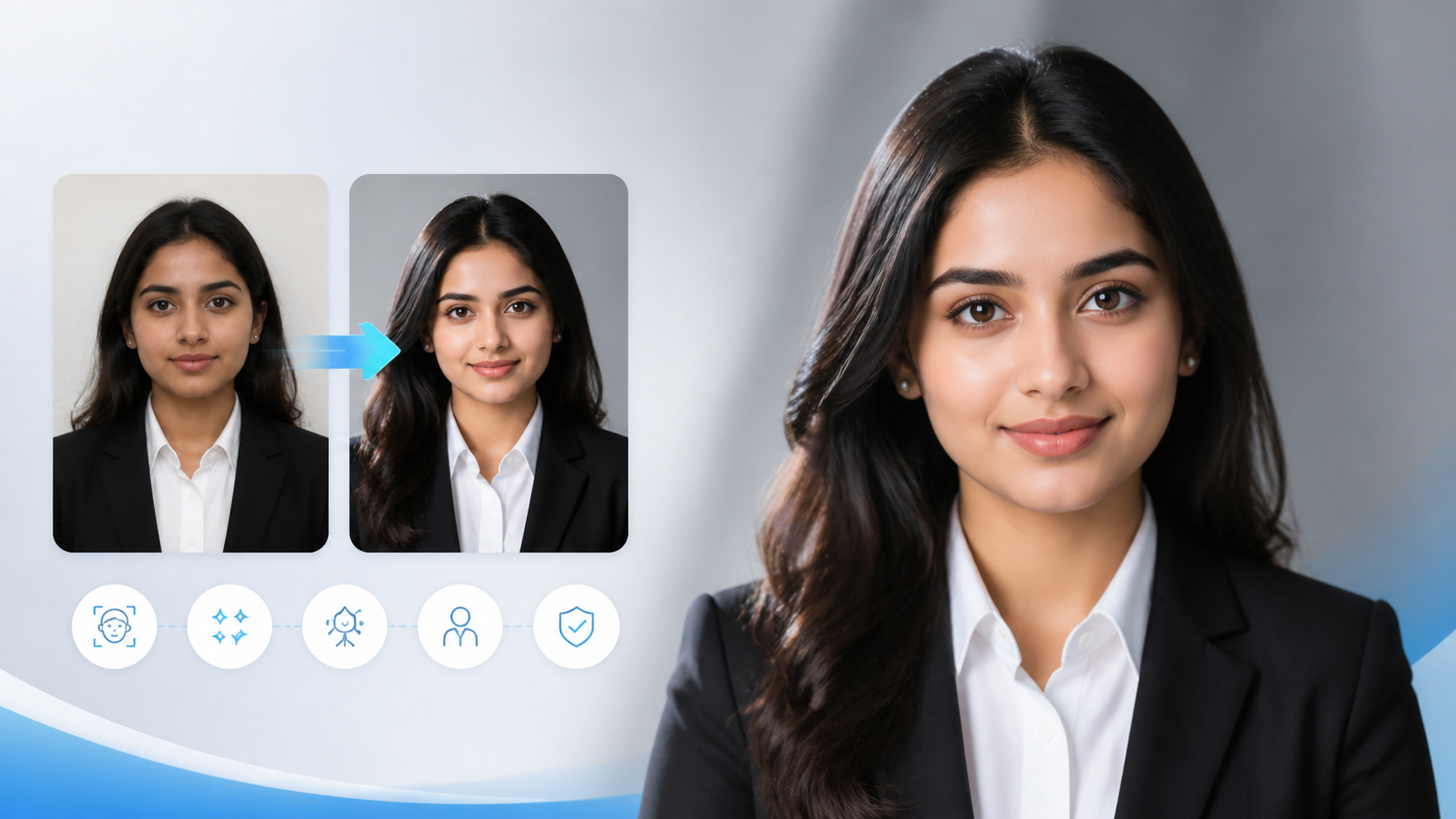 Best AI Resume Photo Enhancer Generator: Create Stunning Resume Photo Enhancer in Seconds visual example 1