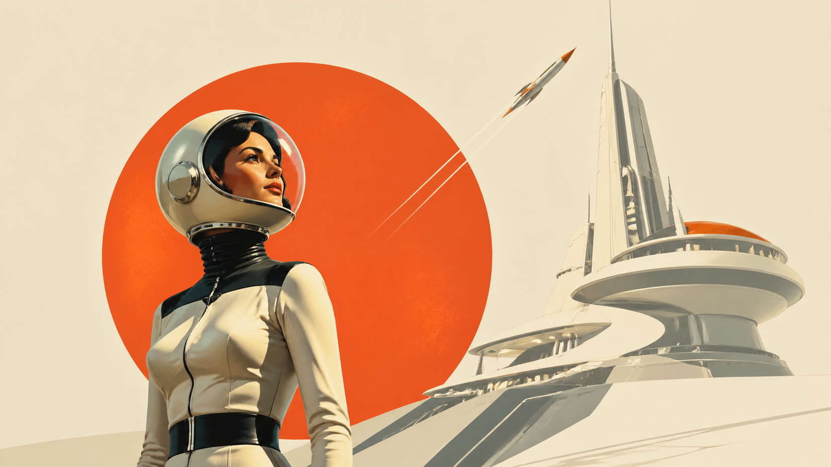 Best AI Retro Futurism Travel Posters Generator: Create Stunning Retro Futurism Travel Posters in Seconds example 2