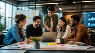 Best AI Tech Startup Team Visuals Generator: Create Stunning Tech Startup Team Visuals in Seconds example 1