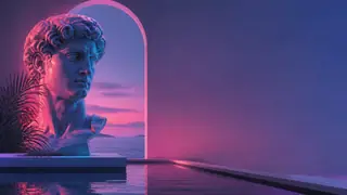 Best AI Vaporwave Album Covers Generator: Create Stunning Vaporwave Album Covers in Seconds example 3