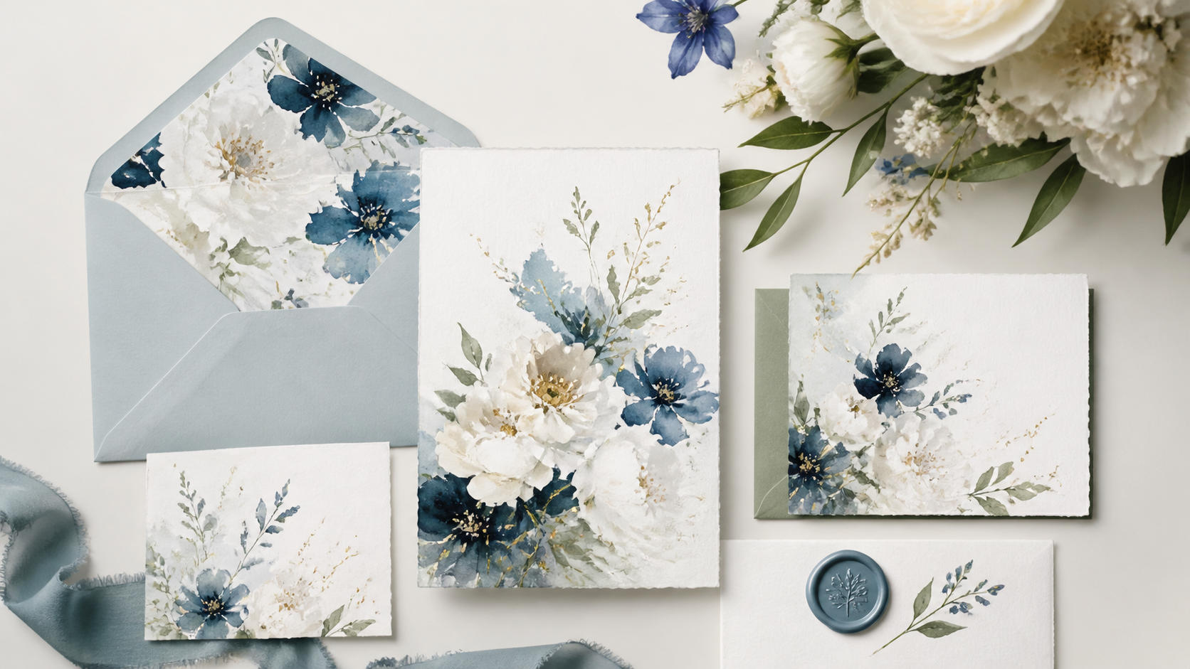Best AI Watercolor Floral Wedding Suites Generator: Create Stunning Watercolor Floral Wedding Suites in Seconds example 2