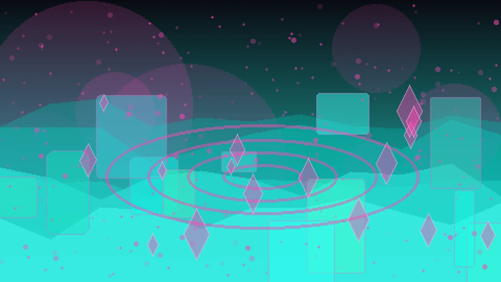 Arcane Shield VFX Background AI game art example 1