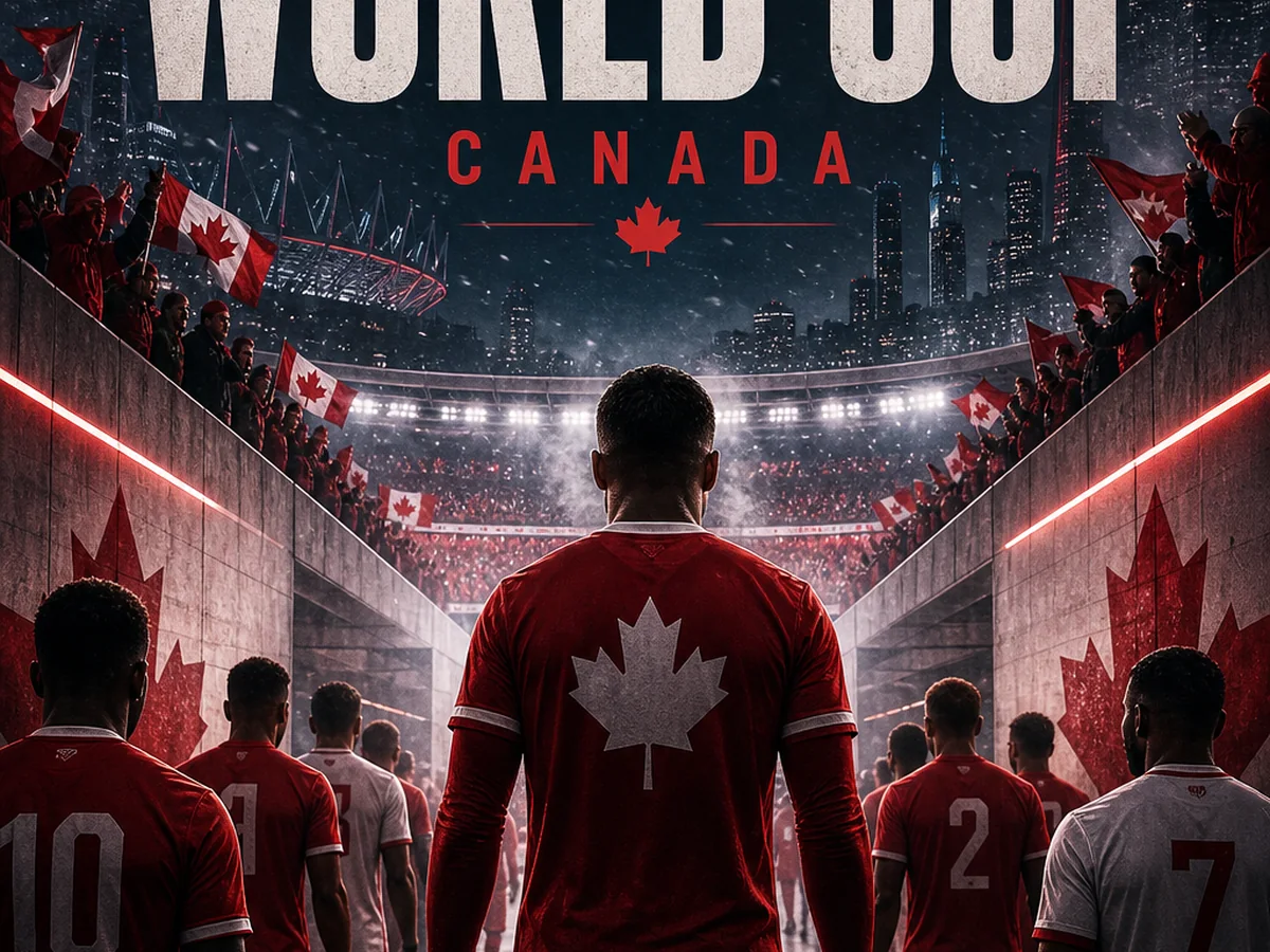 Canada World Cup Poster Generator example 1
