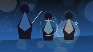 Cinematic but practical character turnaround concept art