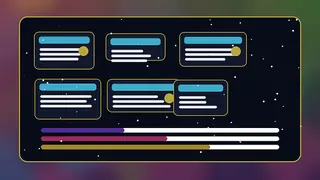 Collectible Card Frame UI image prompt example 2