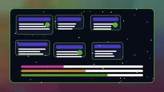 Collectible Card Frame UI image prompt example 3