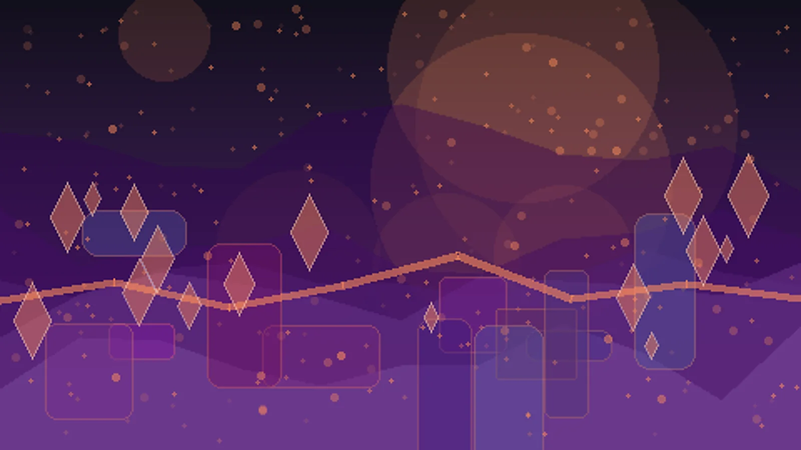 Crystal Cave Level Background AI game art example 1